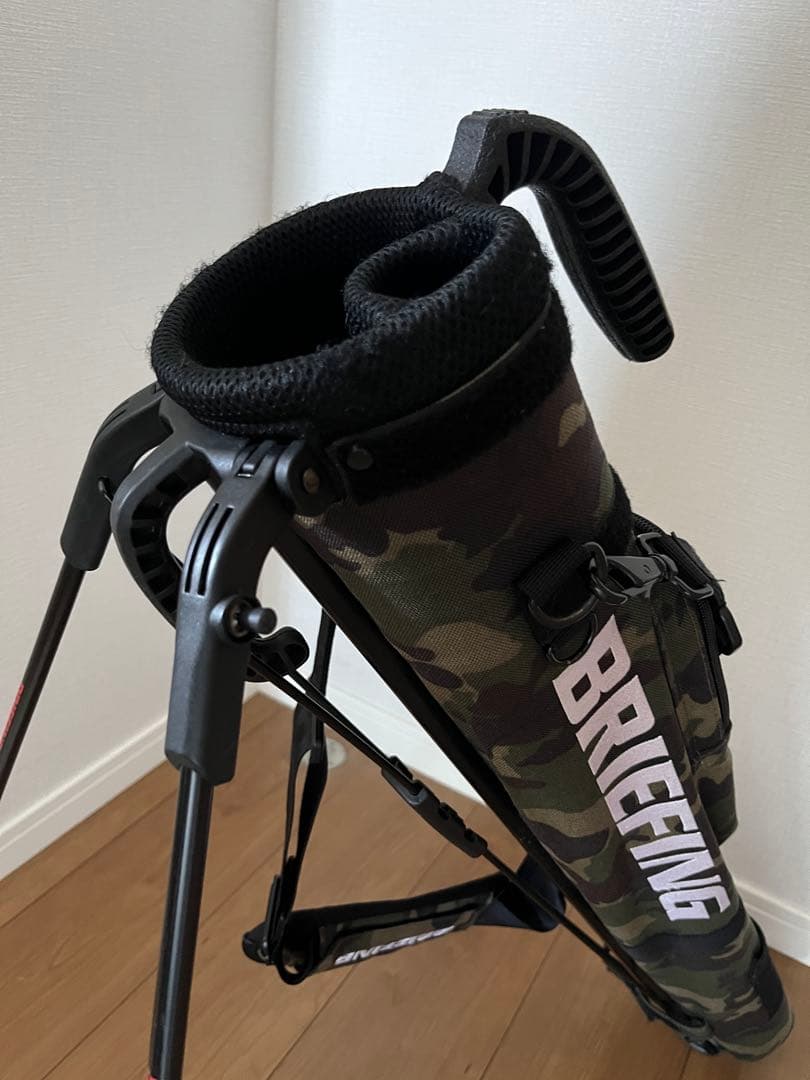 お値下げ　BRIEFING 迷彩　セルフスタンドバック　ブリーフィング　セット