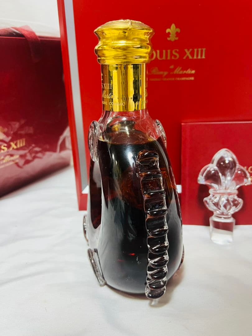 レミーマルタン ルイ13世 バカラ　替え栓・冊子・化粧箱・専用紙袋付き！ 未開封