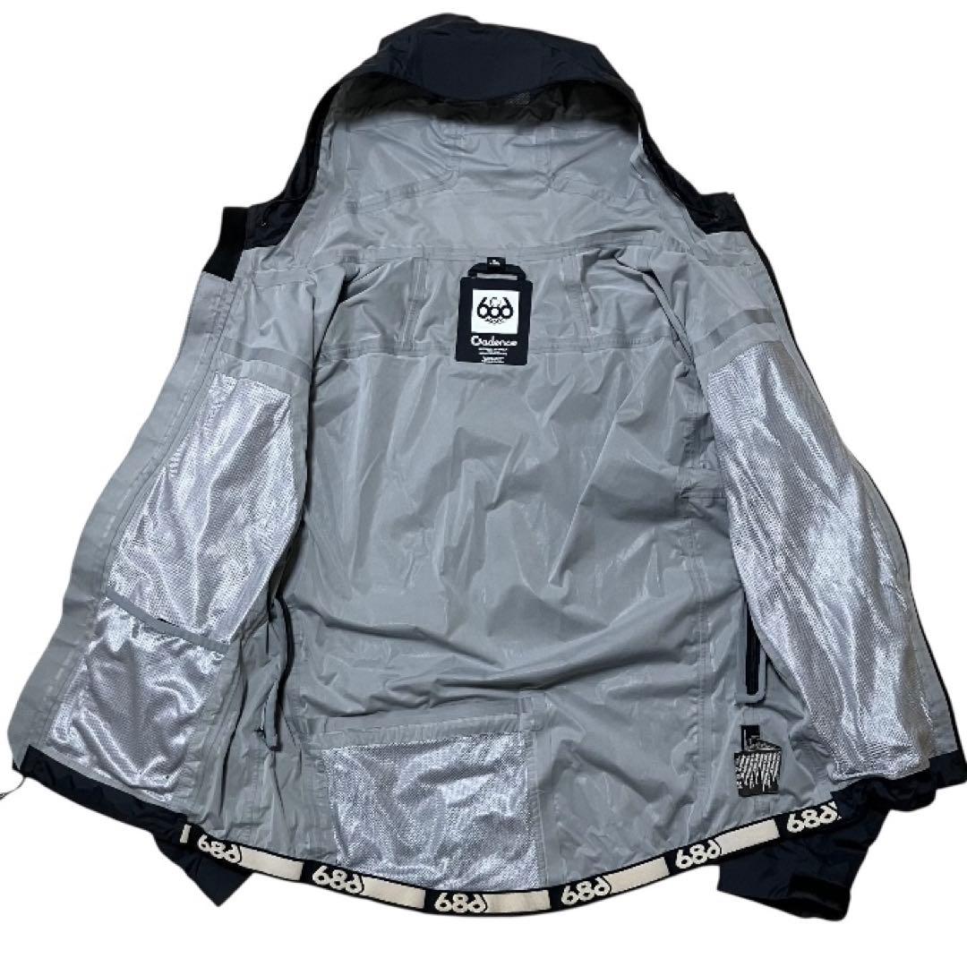 Cadence×686 防水 サイクリングジャケット マウンテンパーカー L