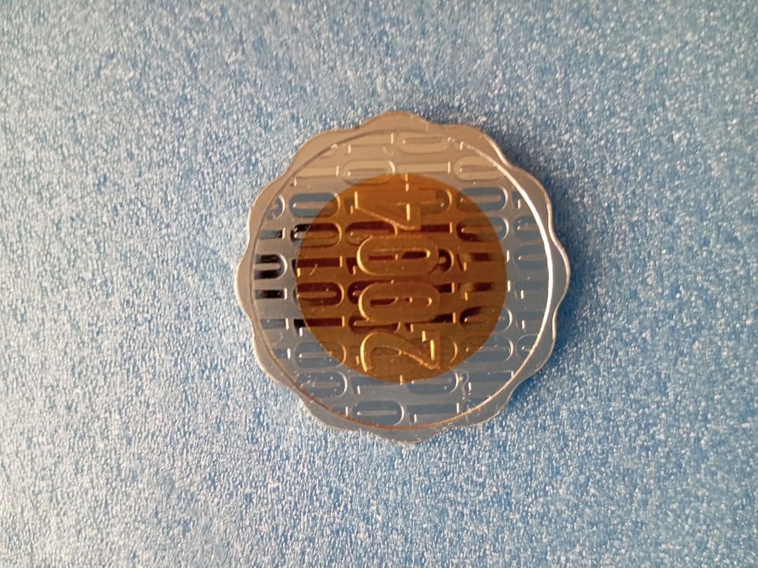 テクノメダルシリーズ２のメダル