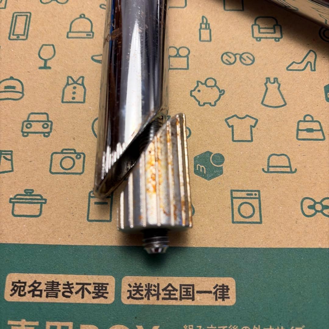 アルミ製 シルバーステム 自転車用 NITTO 140