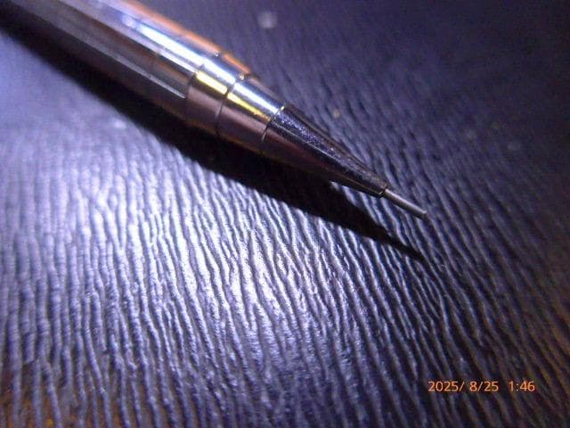 貴重　美品！ぺんてる　PG15 05 シルバー シャープペンシル 本体