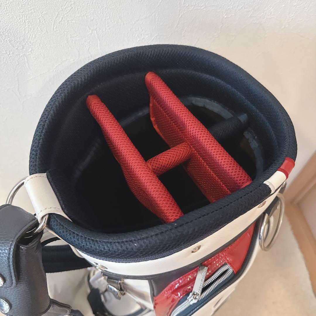 人気色！【美品】★トミーフィルフィガー　ゴルフ　キャディバッグ／9型