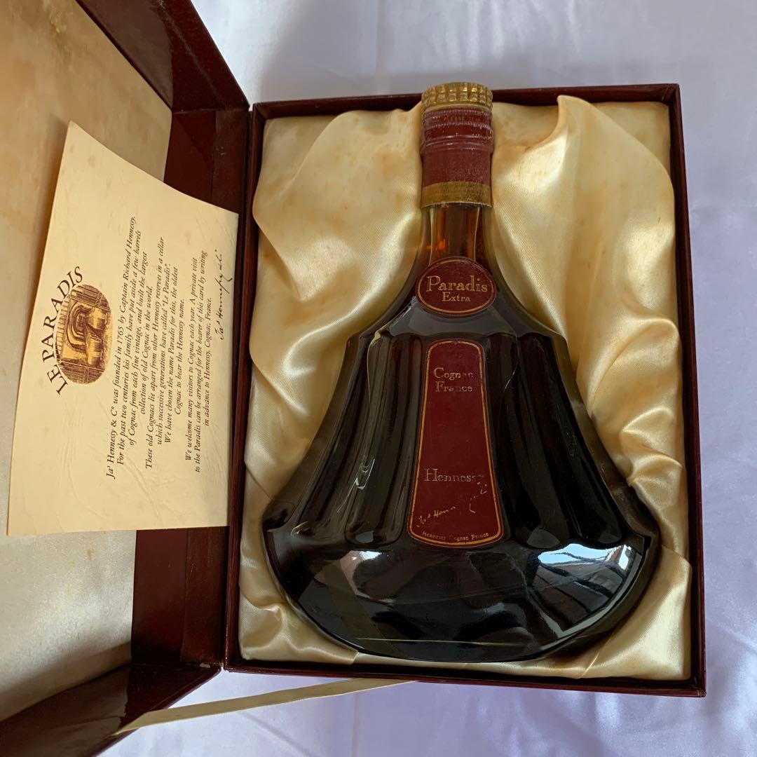 未開栓　古酒　Hennessy パラディ エクストラ 700ml 旧ボトル　箱付