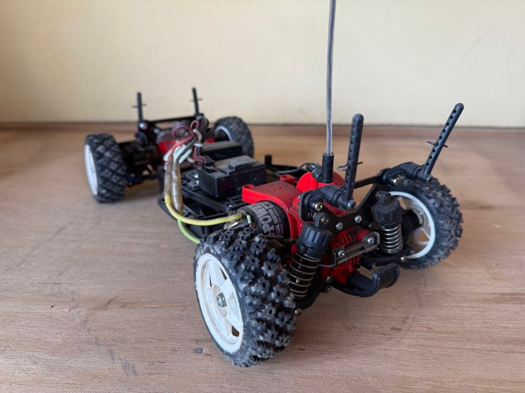 【O-1964】タミヤ シャーシ 2台セット ラジコン ジャンク