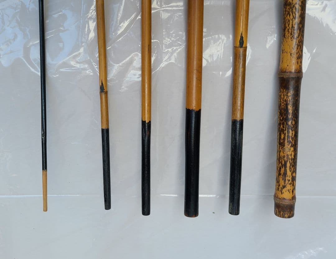 竹竿　6本繋ぎ　全長約5.5m　年代物