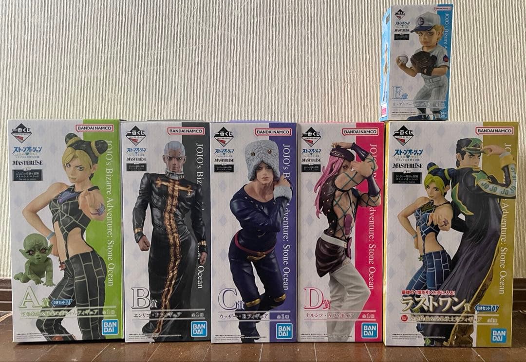 16体セット 一番くじ ジョジョの奇妙な冒険 ストーンオーシャン