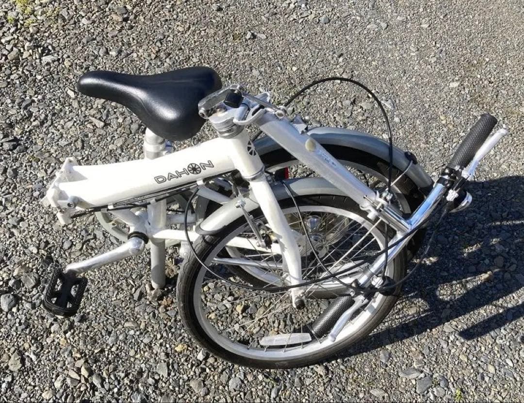 DAHON METRO ダホン メトロ 折りたたみ自転車 ホワイト 中古自転車