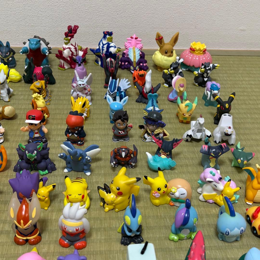 ポケモン　ポケモンキッズ　指人形　ソフビ　フィギュア　119体　まとめ売り