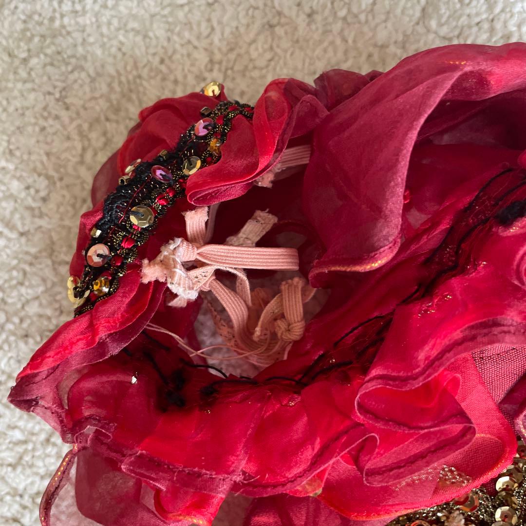 バレエ衣装　大人　赤