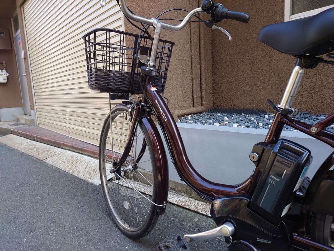 大阪府　ヤマハ　電動アシスト自転車　バッテリー8.7ah