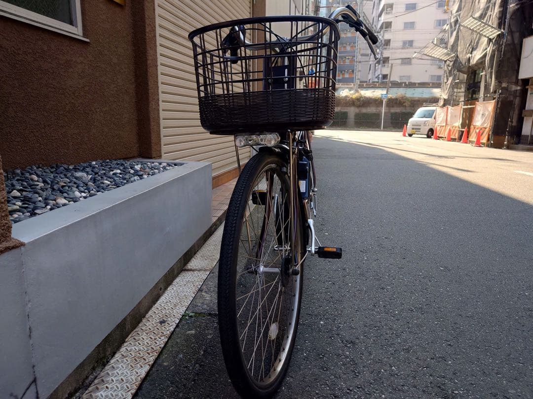 大阪府　ヤマハ　電動アシスト自転車　バッテリー8.7ah