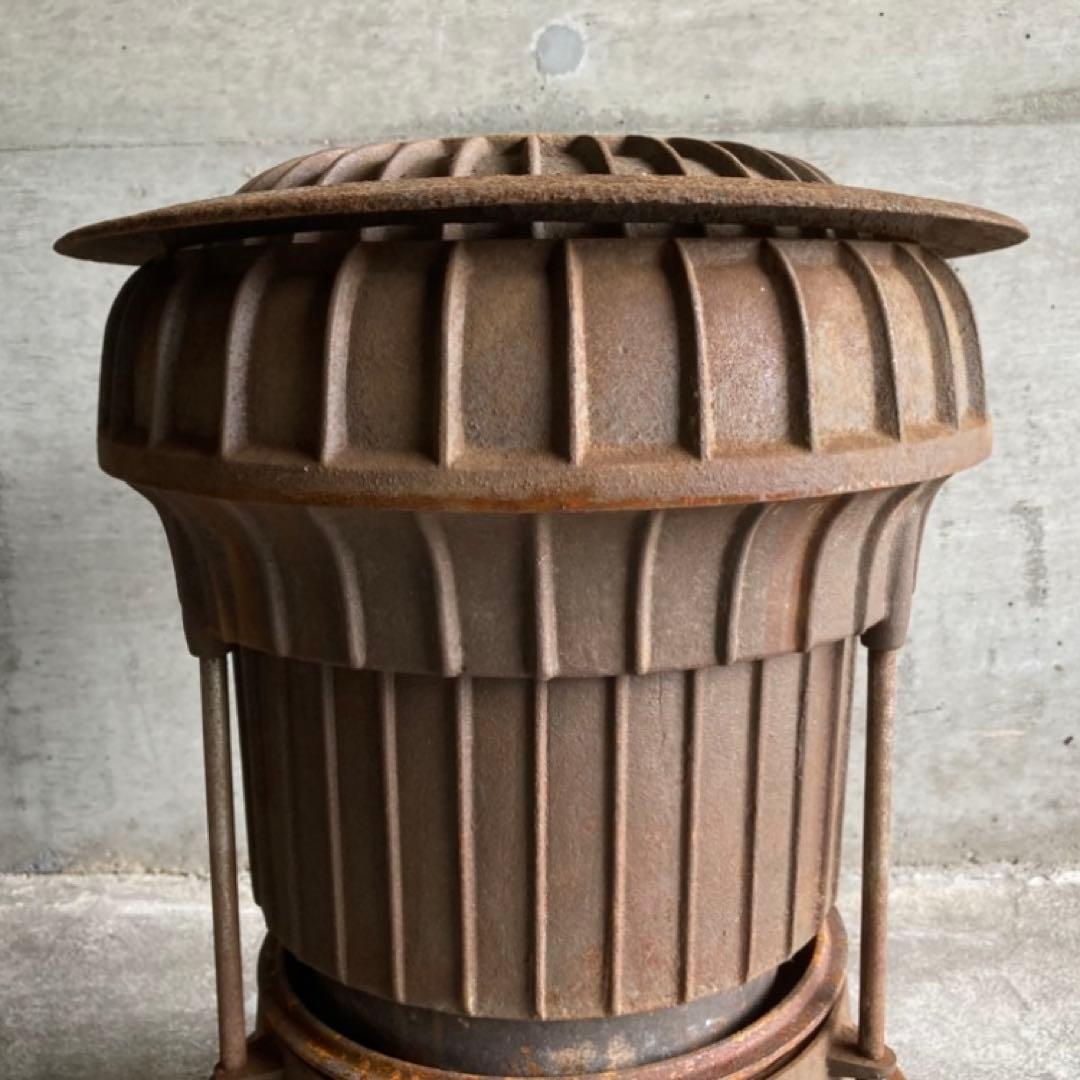 CENTER 薪ストーブ ダルマ 鋳物 鉄製 シャビー レトロ ヴィンテージ