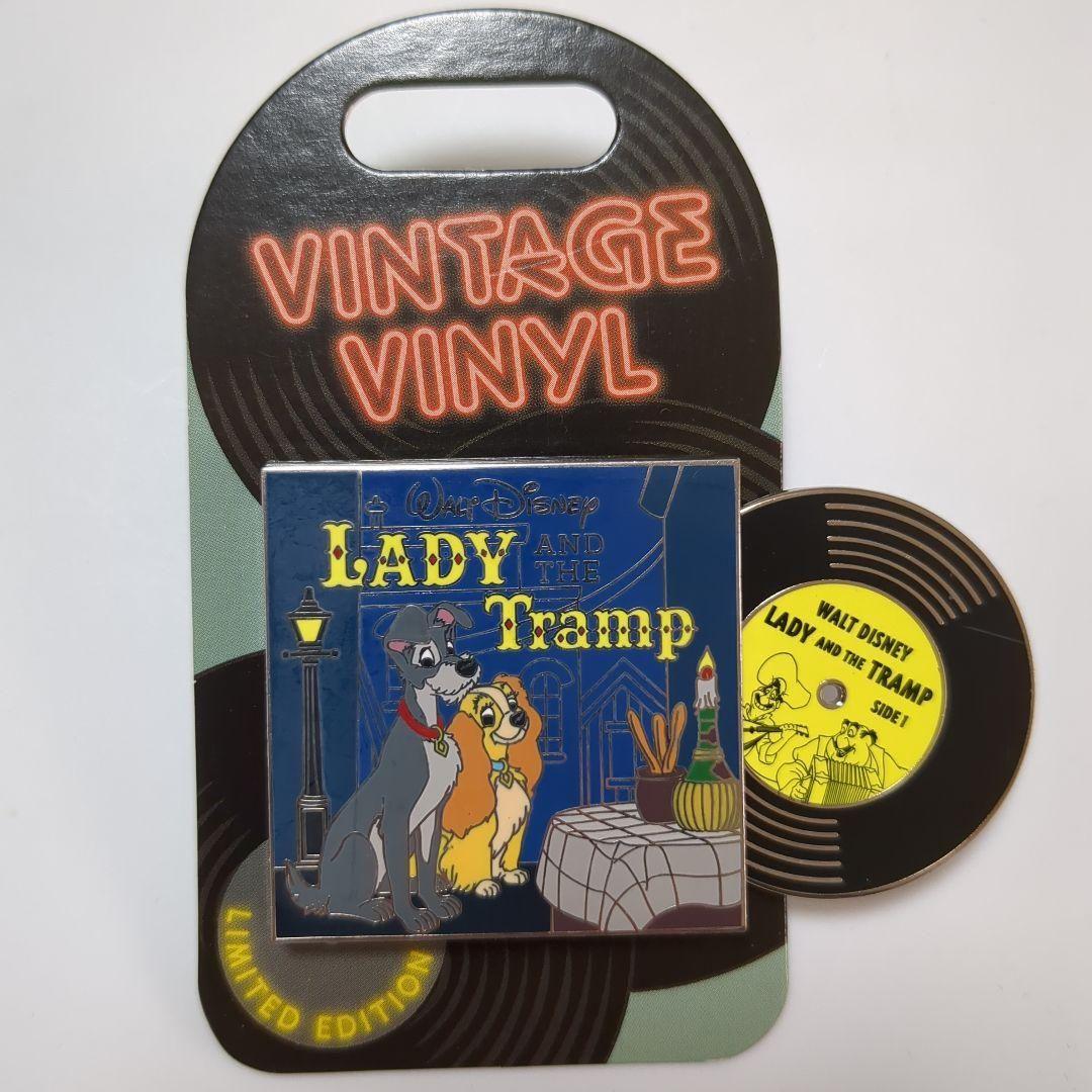 2019年 海外 ディズニー ピンバッジ わんわん物語 レディ トランプ