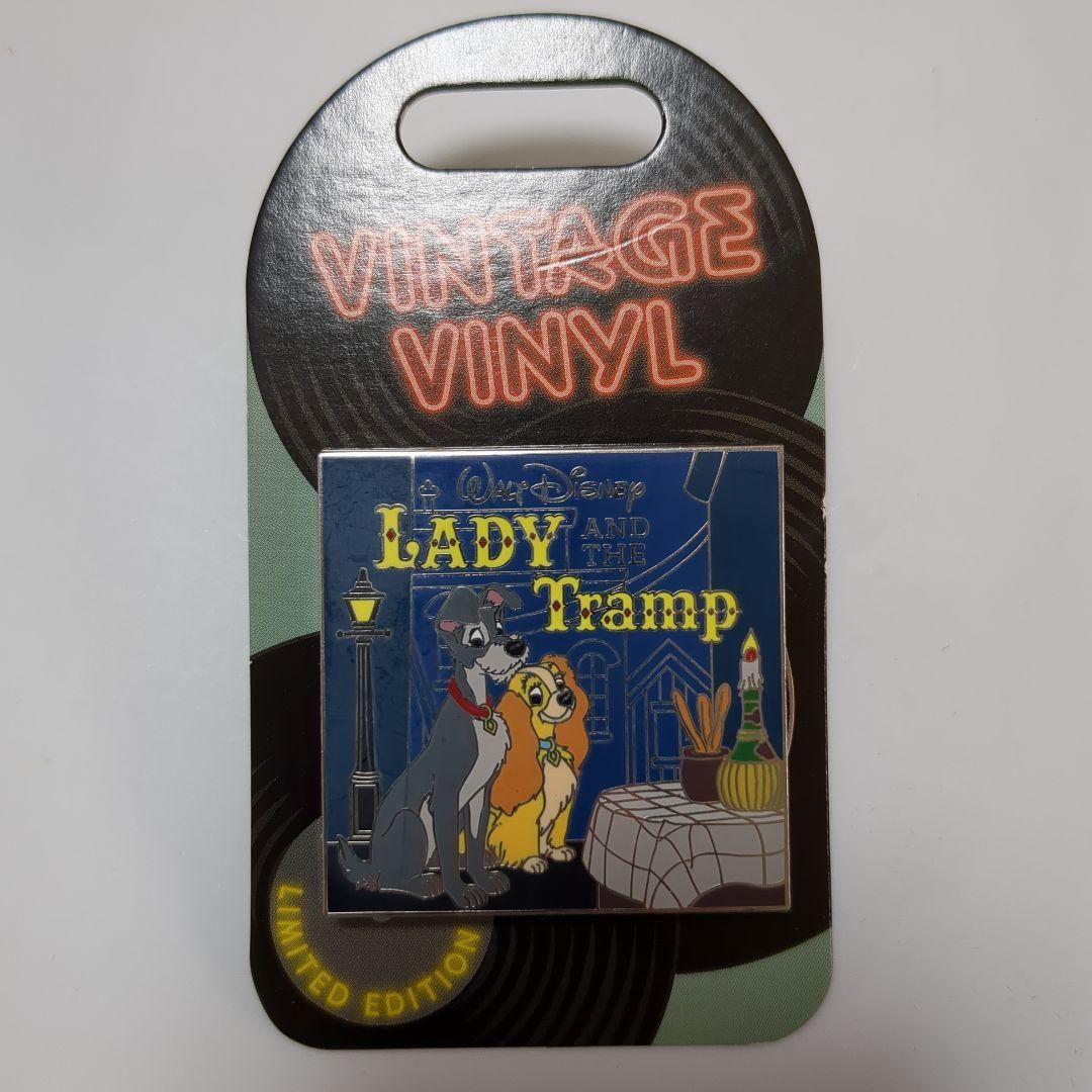 2019年 海外 ディズニー ピンバッジ わんわん物語 レディ トランプ