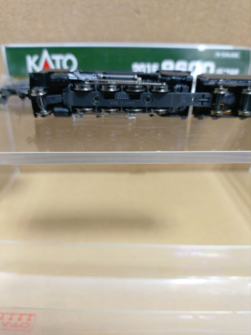 384☆ 中古美品 Nゲージ 蒸気機関車 KATO 2015 9600 デフ付