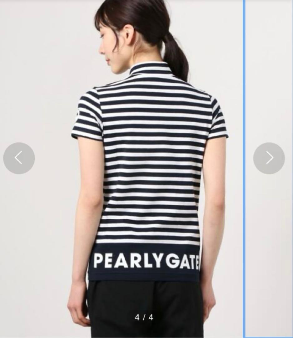 値下げ　新品　パーリーゲイツ モックネックシャツ