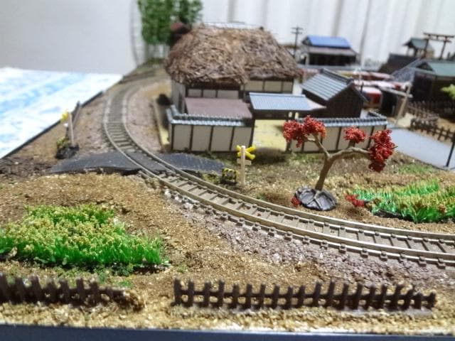 鉄道模型少年時代レイアウト・ジオラマ完成品 サウンドSP家屋台照明付 Nゲージ