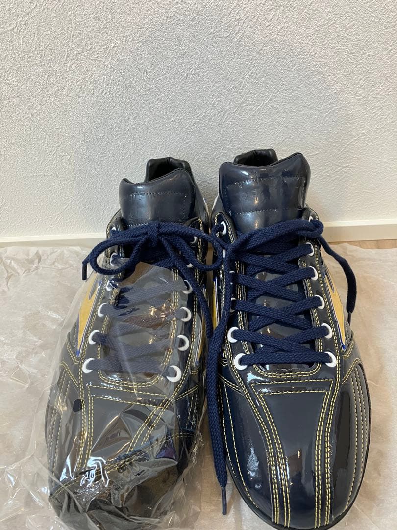 最終値下げ　野球用金具スパイク　26.5センチ　右足Ｐ革あり