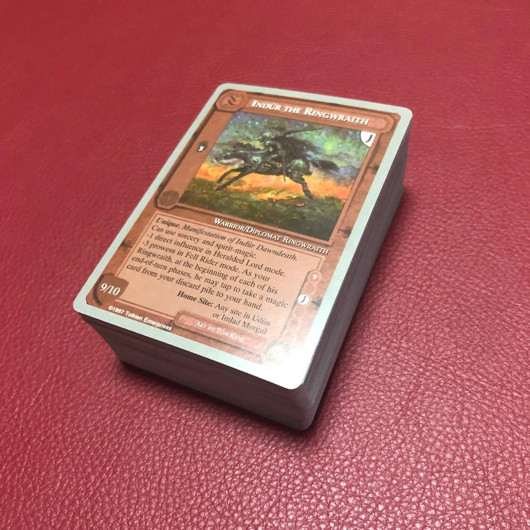 ミドルアース　カード　チャレンジデッキJ ccg コンプ　指輪物語　希少