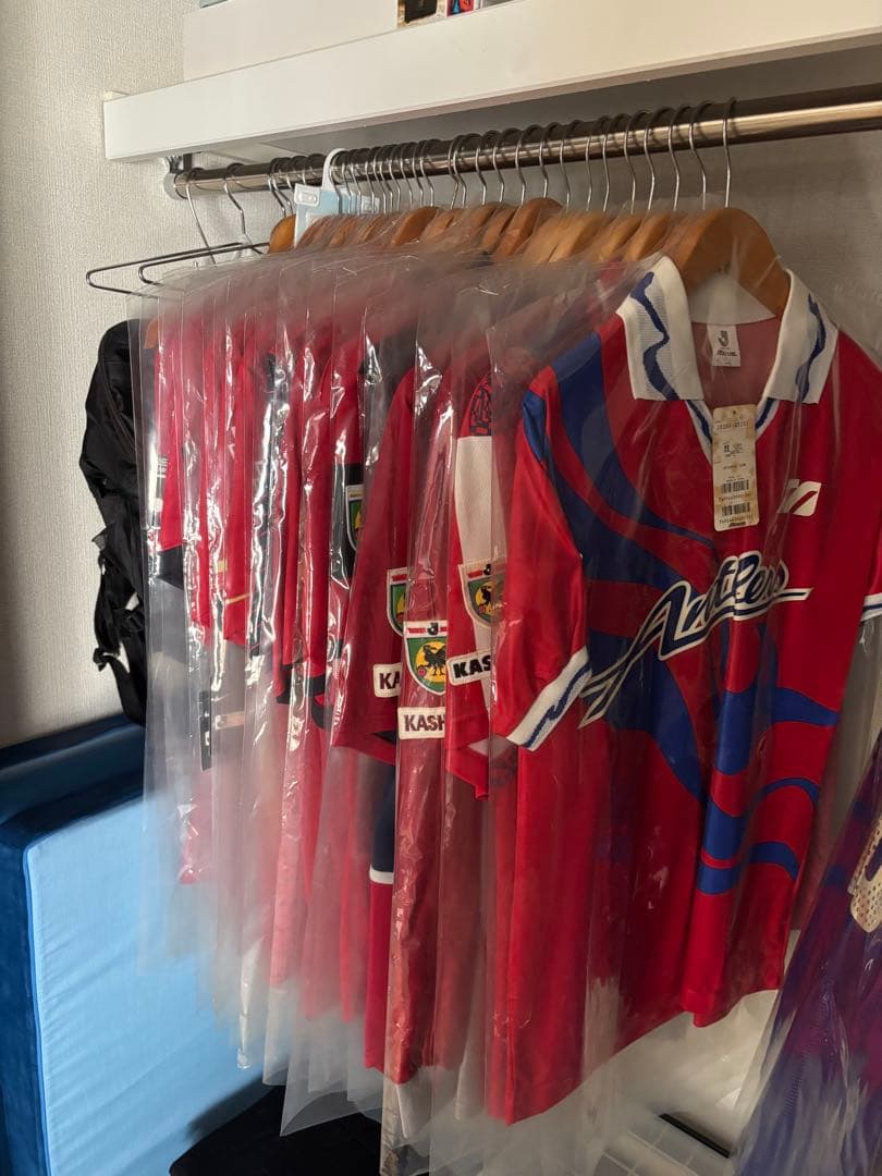 鹿島アントラーズ　ユニフォーム　5枚SET 未使用　難あり　93〜00