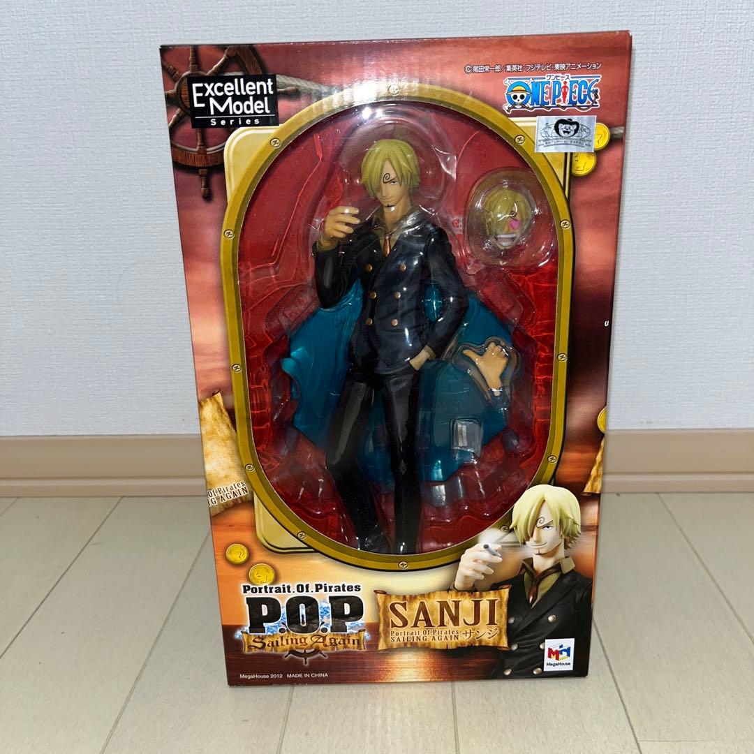 P.O.P ルフィ•サンジ•ゾロ ワンピースフィギュアセット 未開封 入手困難