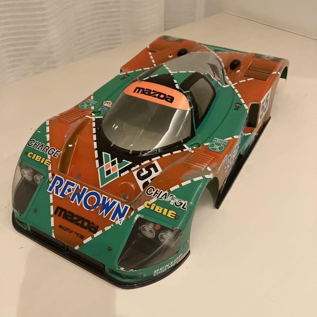 タミヤ 1/10 RCカーMAZDA 787B SANWA DAラジコン送信機付