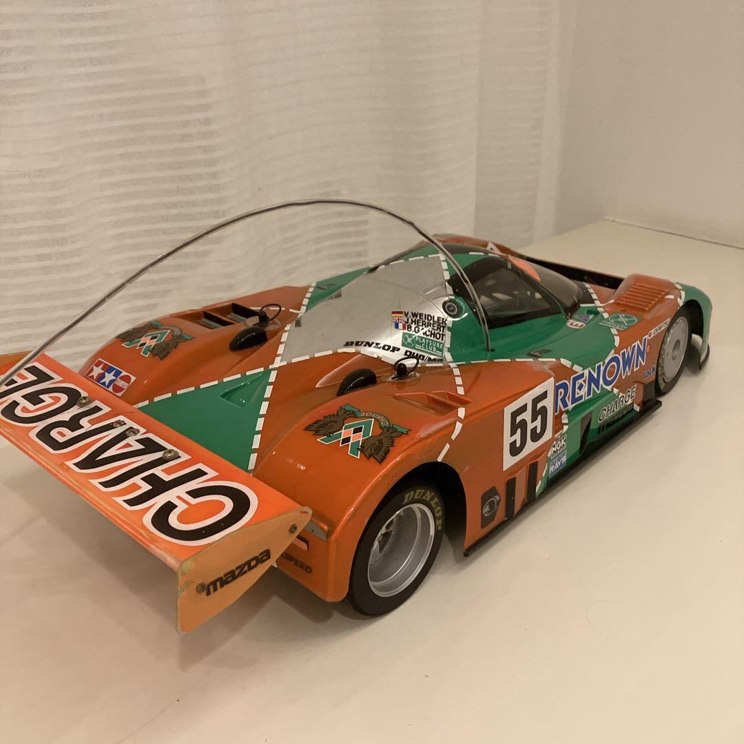 タミヤ 1/10 RCカーMAZDA 787B SANWA DAラジコン送信機付