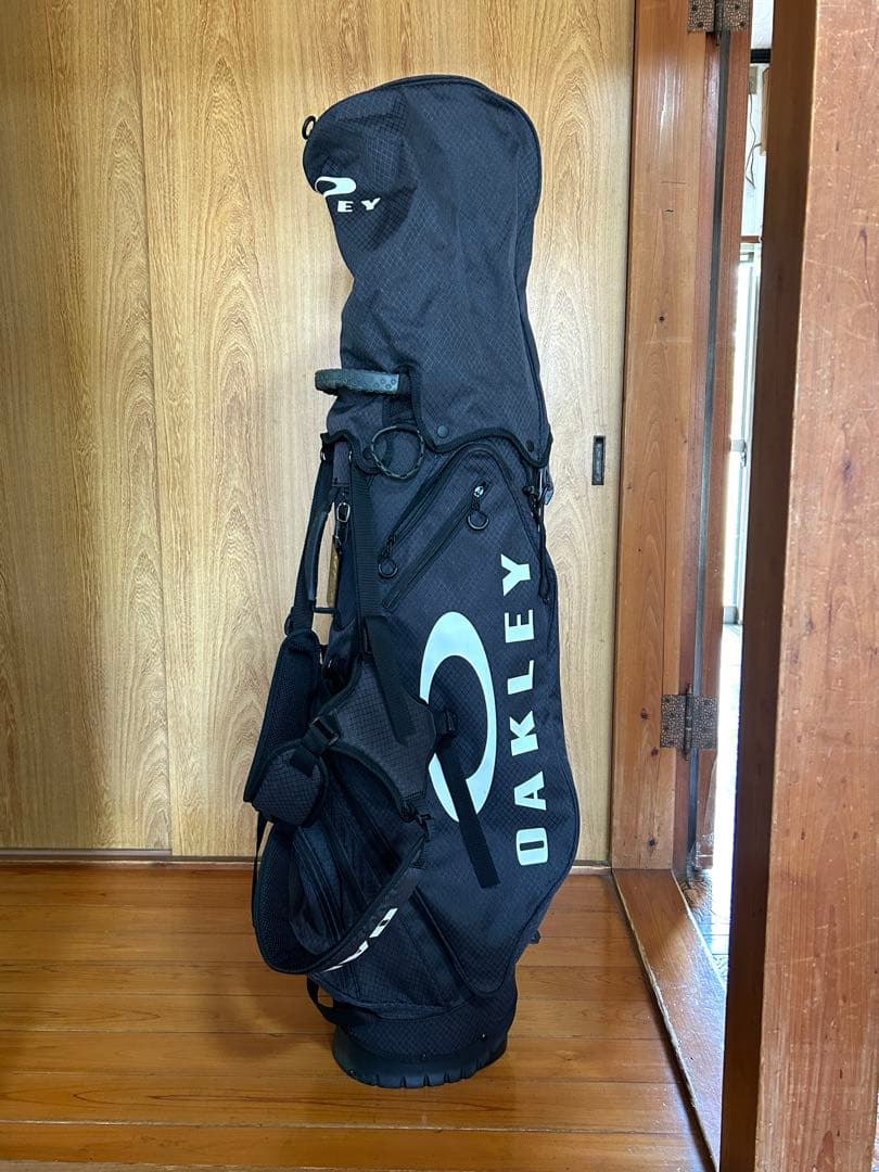 OAKLEY ゴルフバッグ(キャディバッグ) ブラック