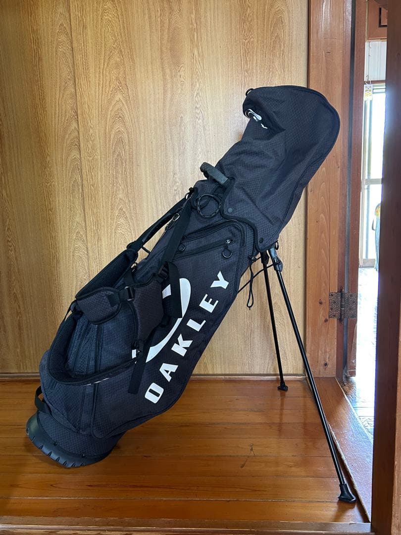 OAKLEY ゴルフバッグ(キャディバッグ) ブラック