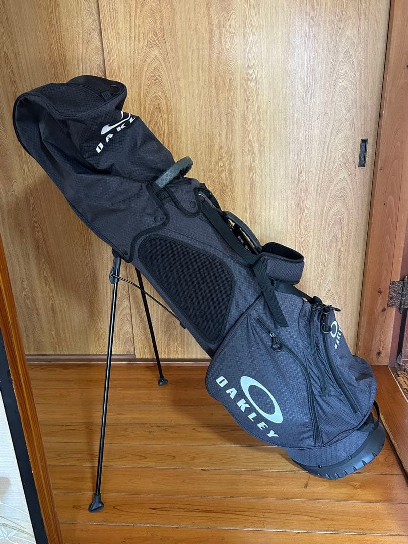OAKLEY ゴルフバッグ(キャディバッグ) ブラック