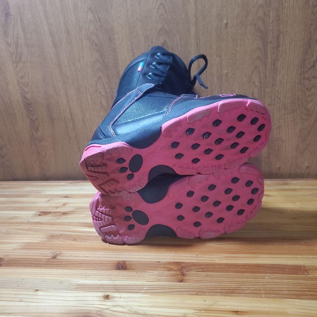 2回使用！SILICON スノーボードブーツ 23.5cm! 26191