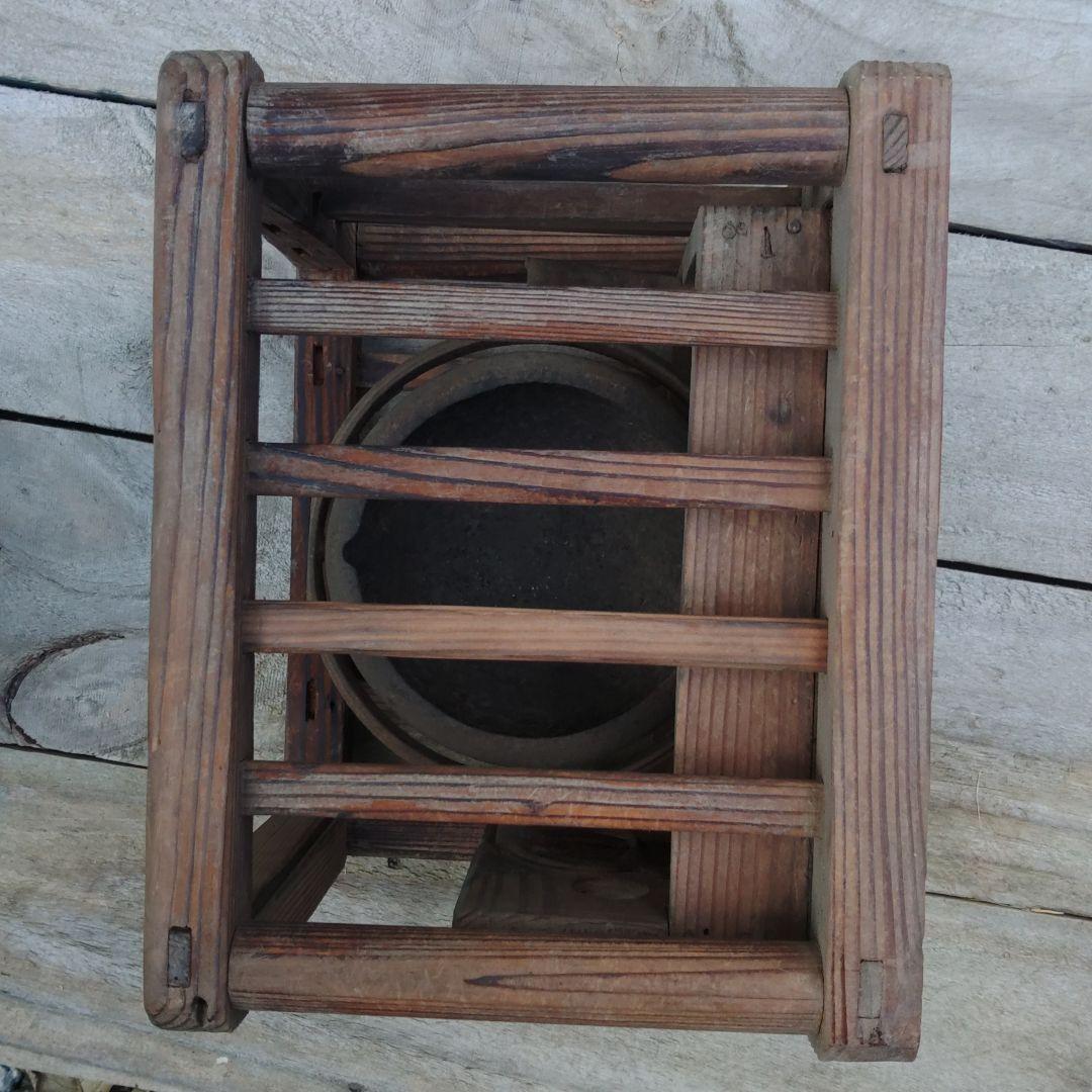 古民具　コタツ　古い暖房器具