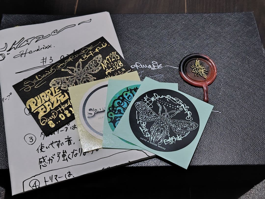 ギター DeliciousTaylormade PurpleFaze NKT275