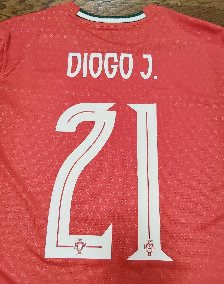サッカー ポルトガル代表 ユニフォーム ディオゴ・ジョタ 21番