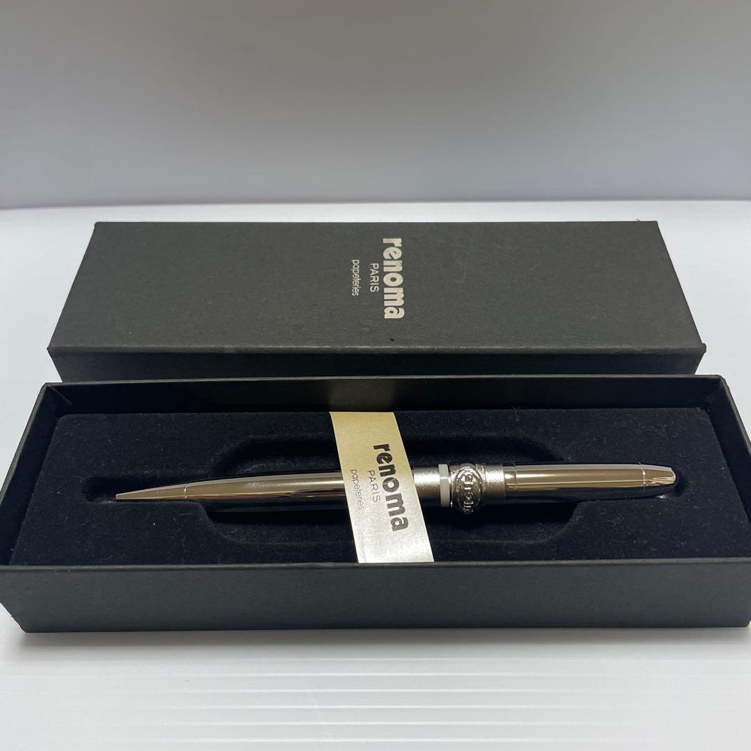 renoma ロジュウム仕上げシルバーシャープペンシル ref100-1