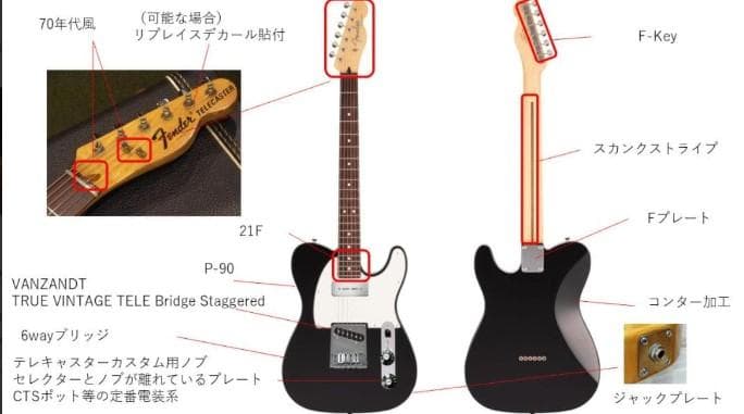 チャックパーセル カスタムオーダー対応