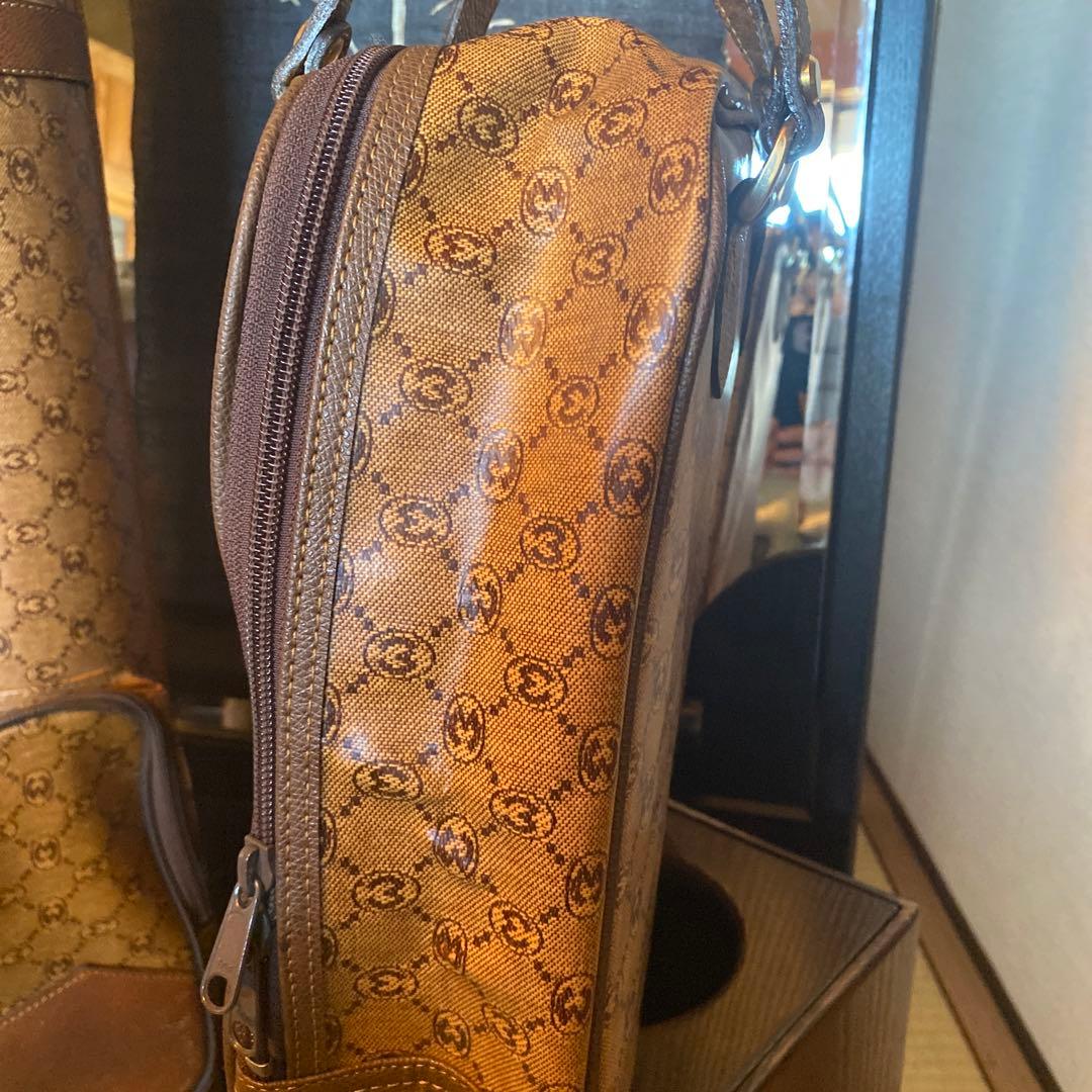 ヤナセ購入珍品ゴルフケース、シューズケース