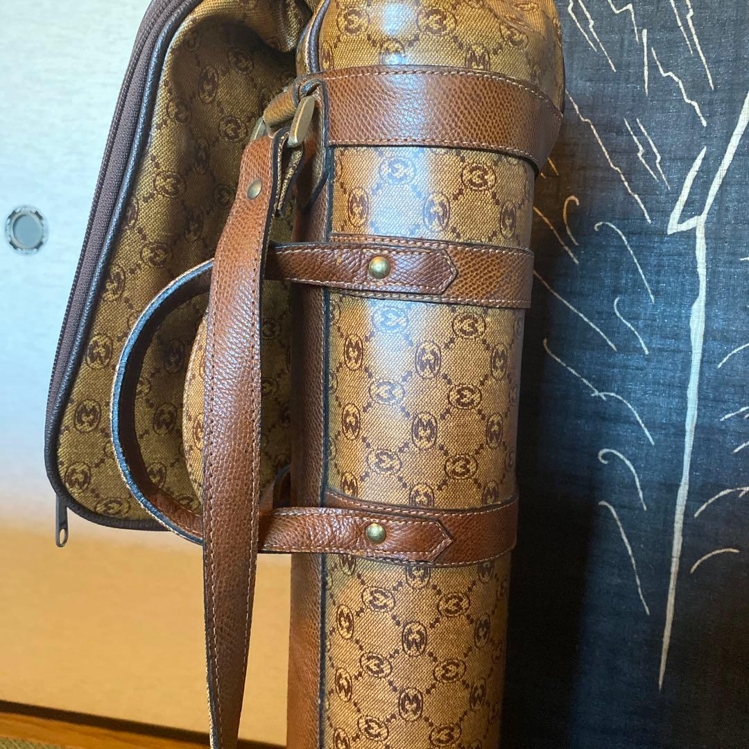 ヤナセ購入珍品ゴルフケース、シューズケース