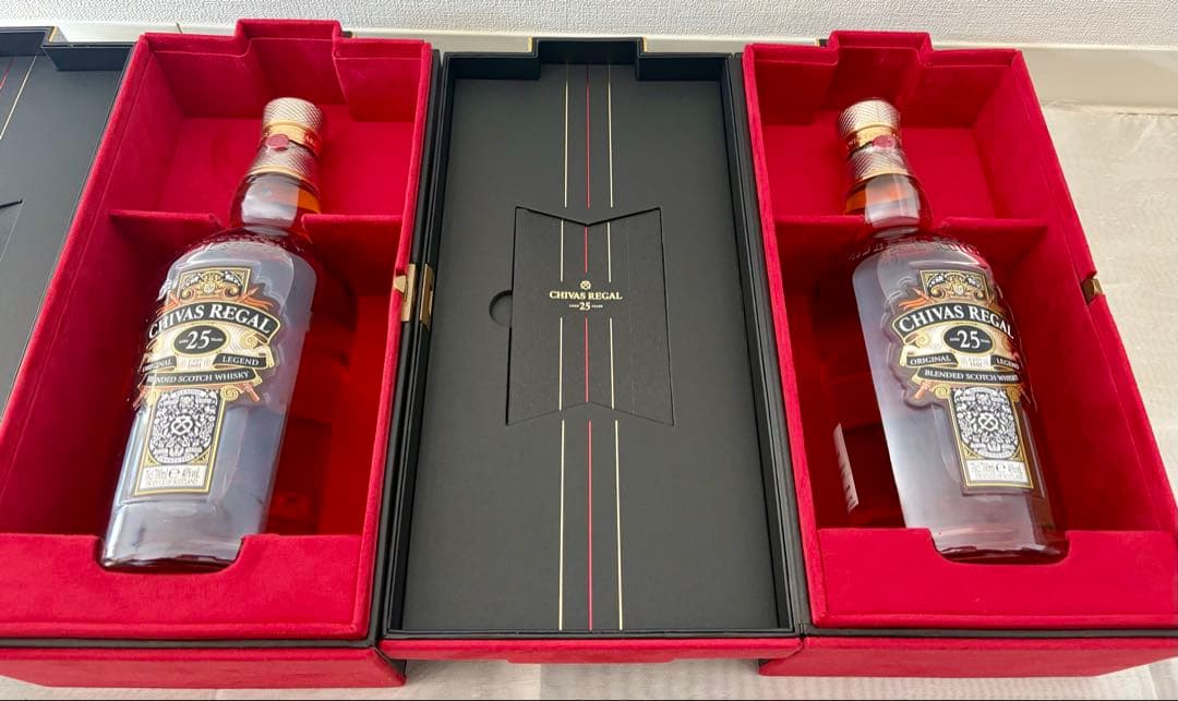 Chivas Regal シーバスリーガル　25年 グレンアラヒー15年