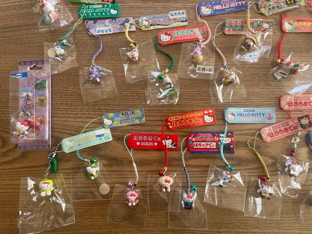 ハローキティ ご当地キティ ストラップ セット