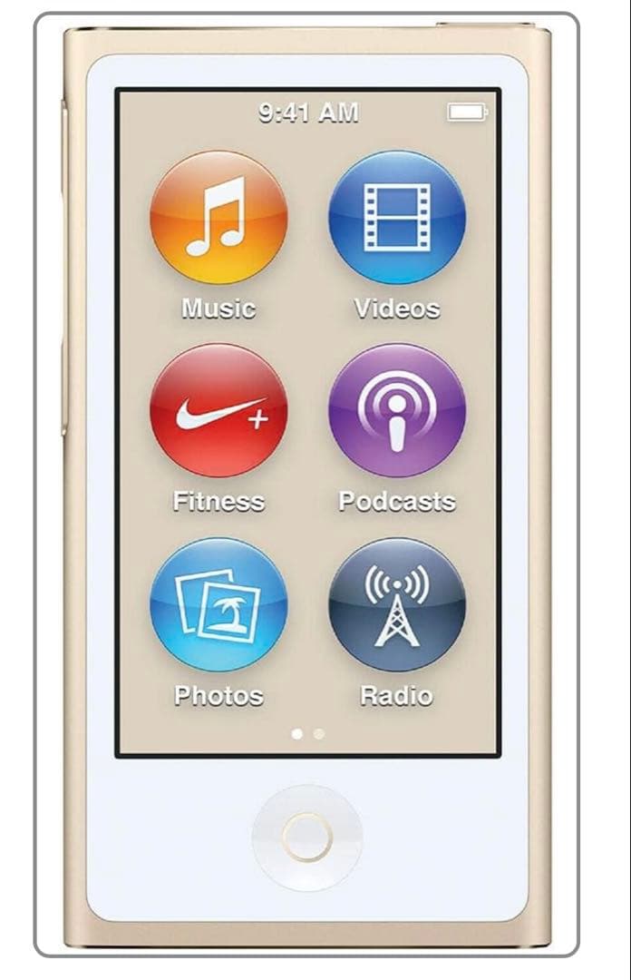 ipod nano 第7世代 ゴールド