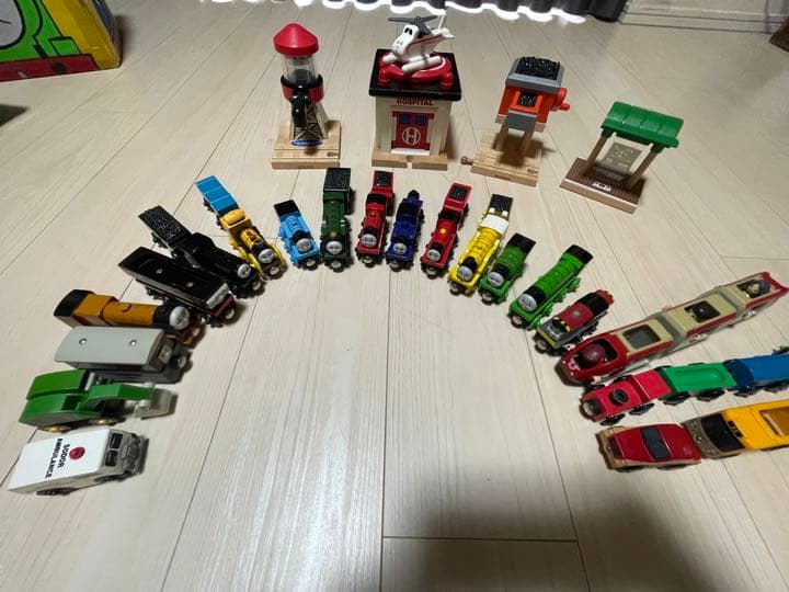 【確認用写真】ラーニングカーブ きかんしゃトーマス 木製レール