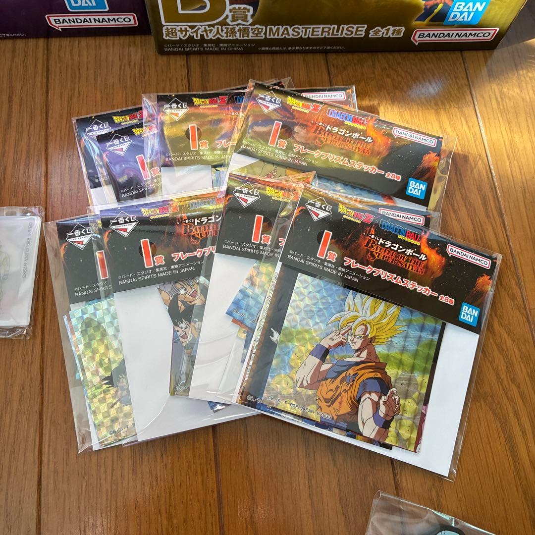 ドラゴンボール　1番くじ　A.B.C賞とF.G.H.I賞コンプ