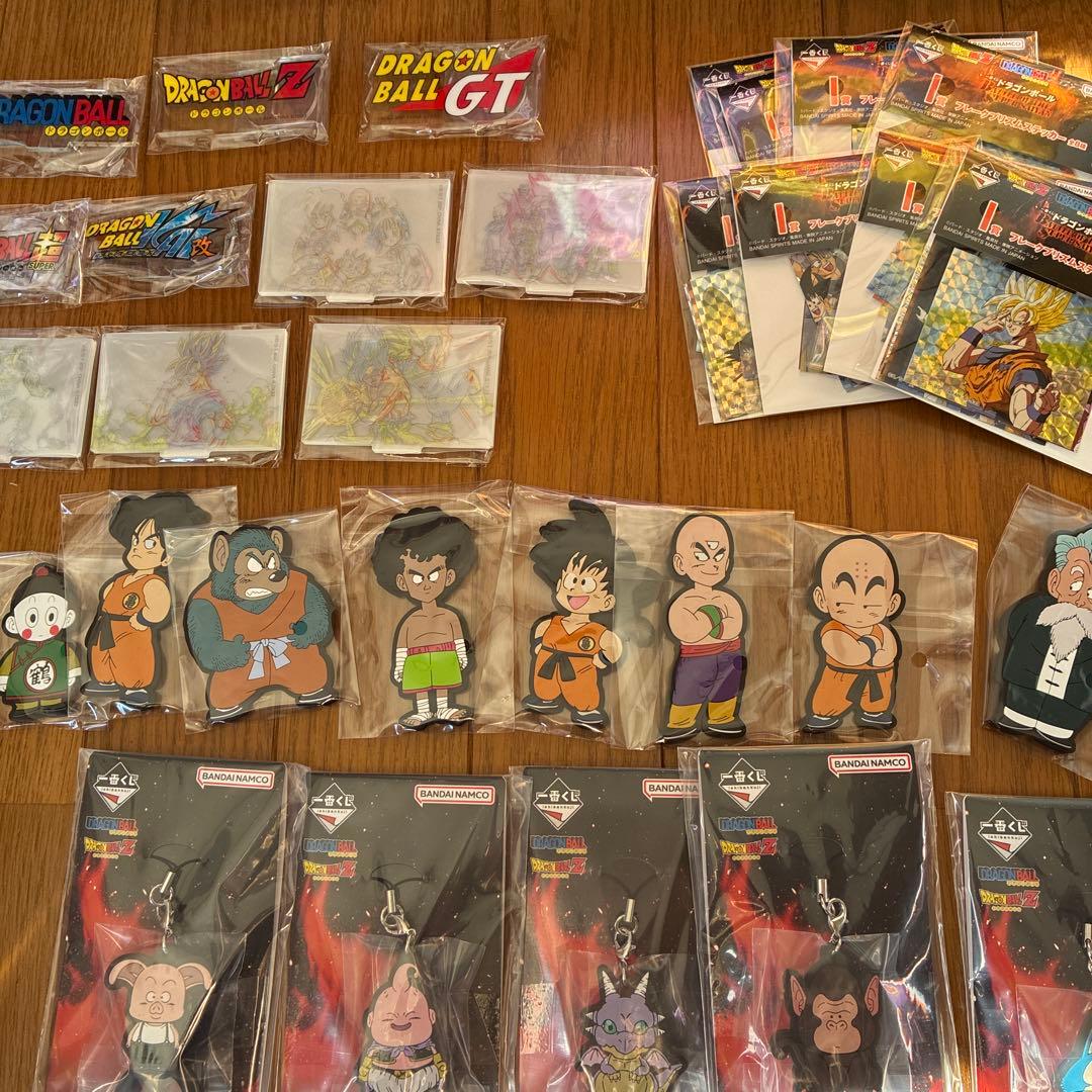 ドラゴンボール　1番くじ　A.B.C賞とF.G.H.I賞コンプ