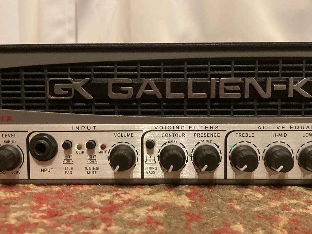【ジャンク】Gallien-Krueger 700RB ベース用アンプ