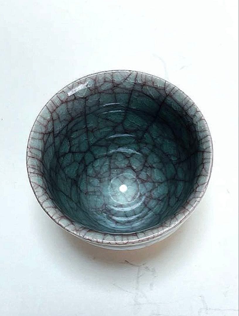 新品未使用　吉田周平　青瓷　ぐい呑み　共箱つき