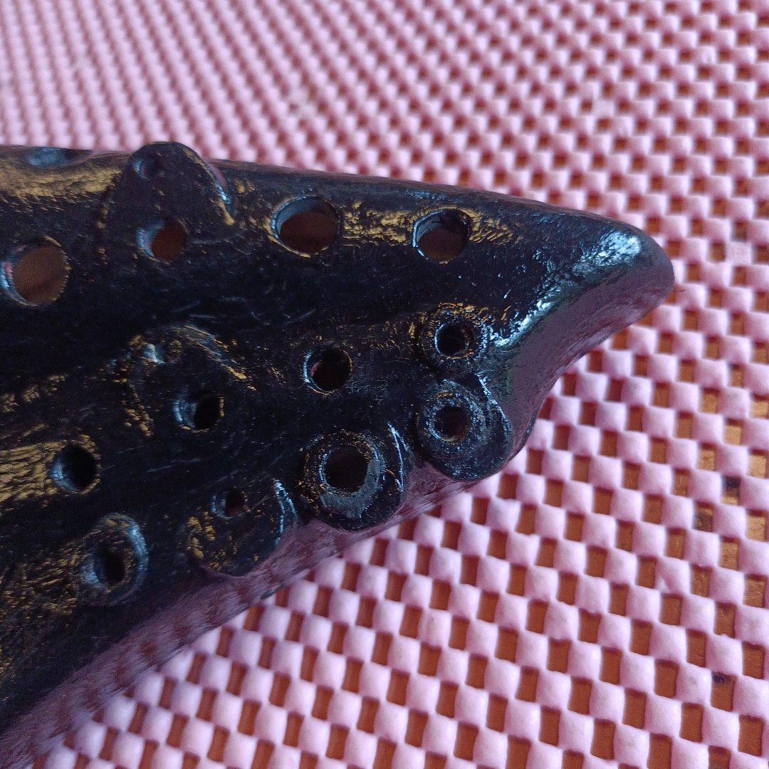 トリプルオカリナ 黒 C管 軽量 メーカー詳細不明 イカロス？ タイムセール３H