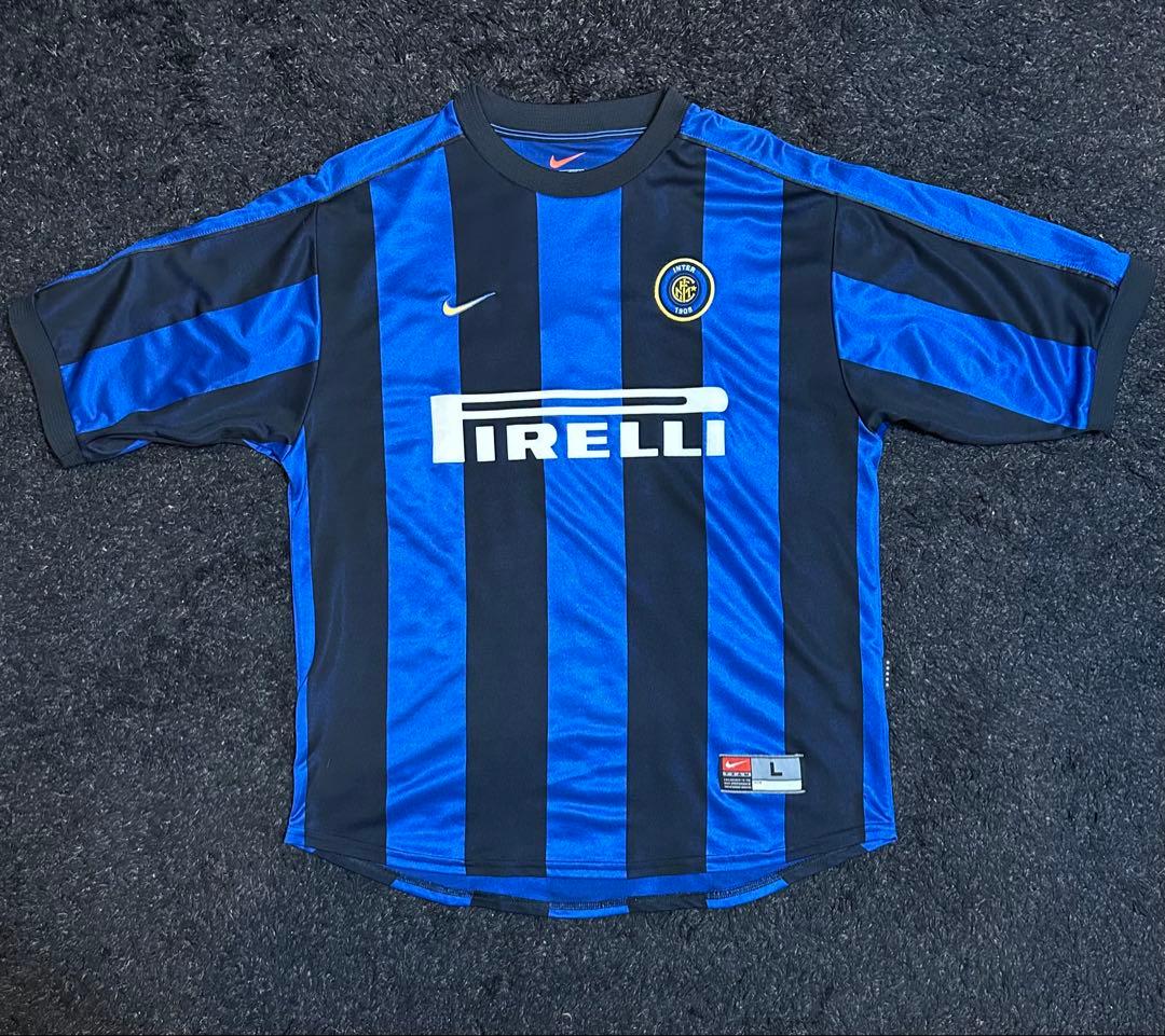 正規品 99/00 インテル•ミラノ ユニフォーム ロナウド Lサイズ