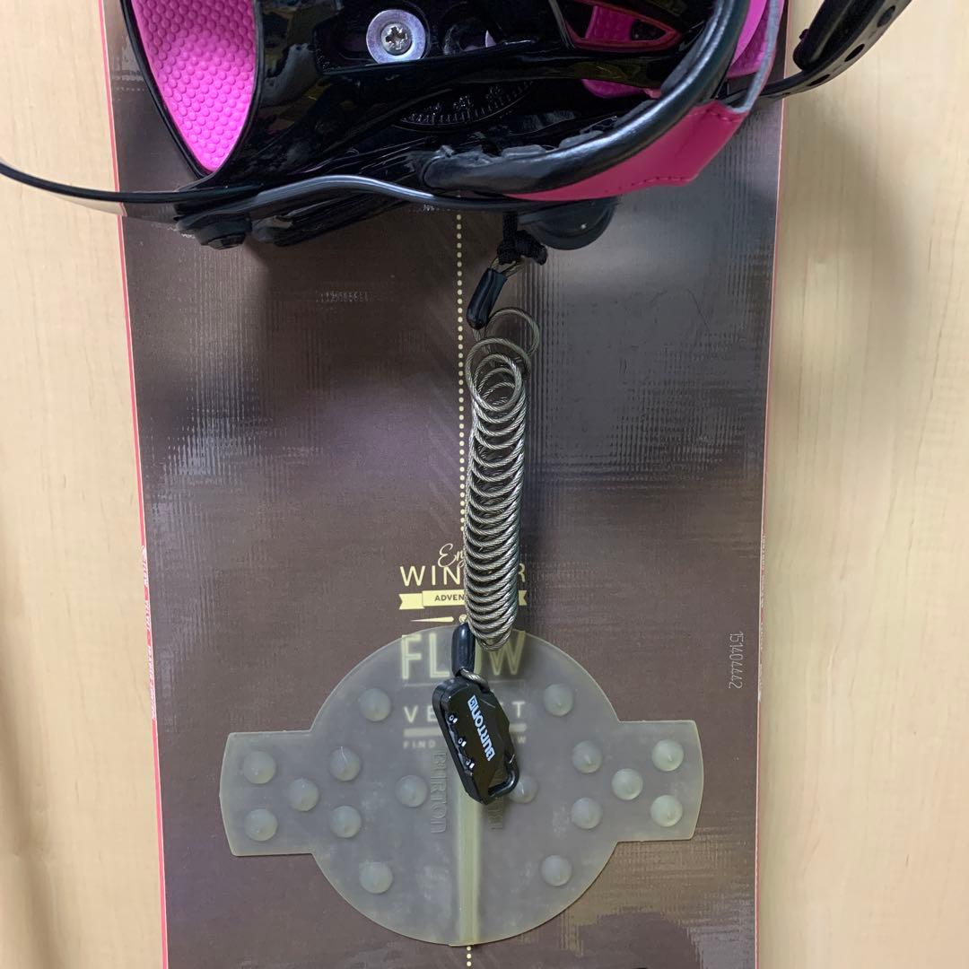 スノーボード ボード ビンディング リーシュコード パッド セット